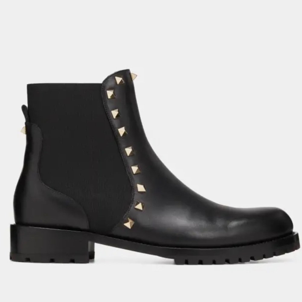 Valentino Rockstud Chelsea Boots 38.5
